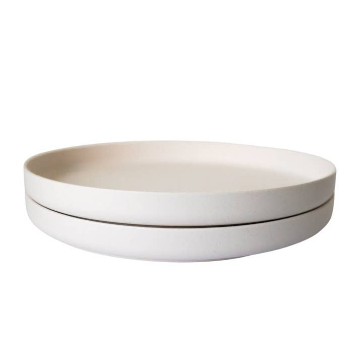 EcoCubs - Wholesale Dinner Plate - Kids & Baby - EcoCubs Children's Bamboo Plates. 100% plant-based. White
