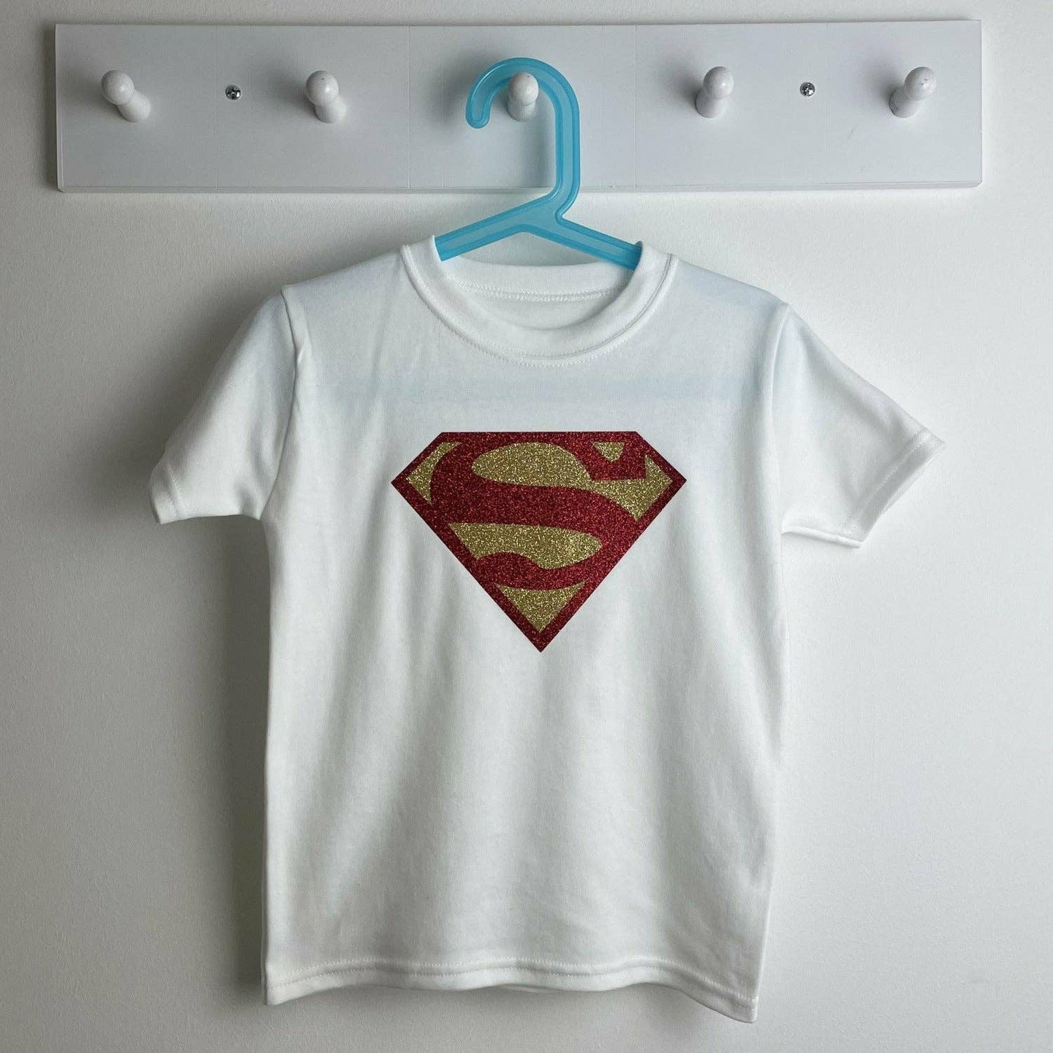 Personalised Baby Clothes and Gifts - Wholesale Screen Printed T-Shirt - Kids - Superman T-Shirt, Superhero Boy's Short Sleeve Top2