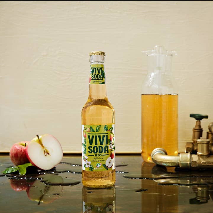 VIVIKOLA - Wholesale Soda/Carbonated Drink - Vivi Soda apple spritzer organic (12 bottles)