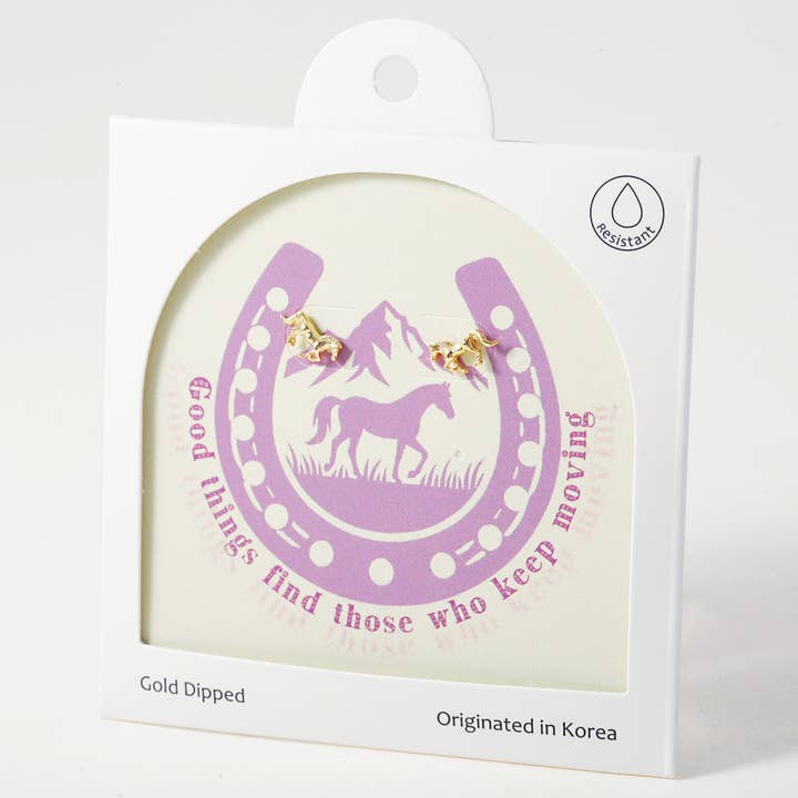 The Great Stallion, Earring for wholesale by INKI STUDIO