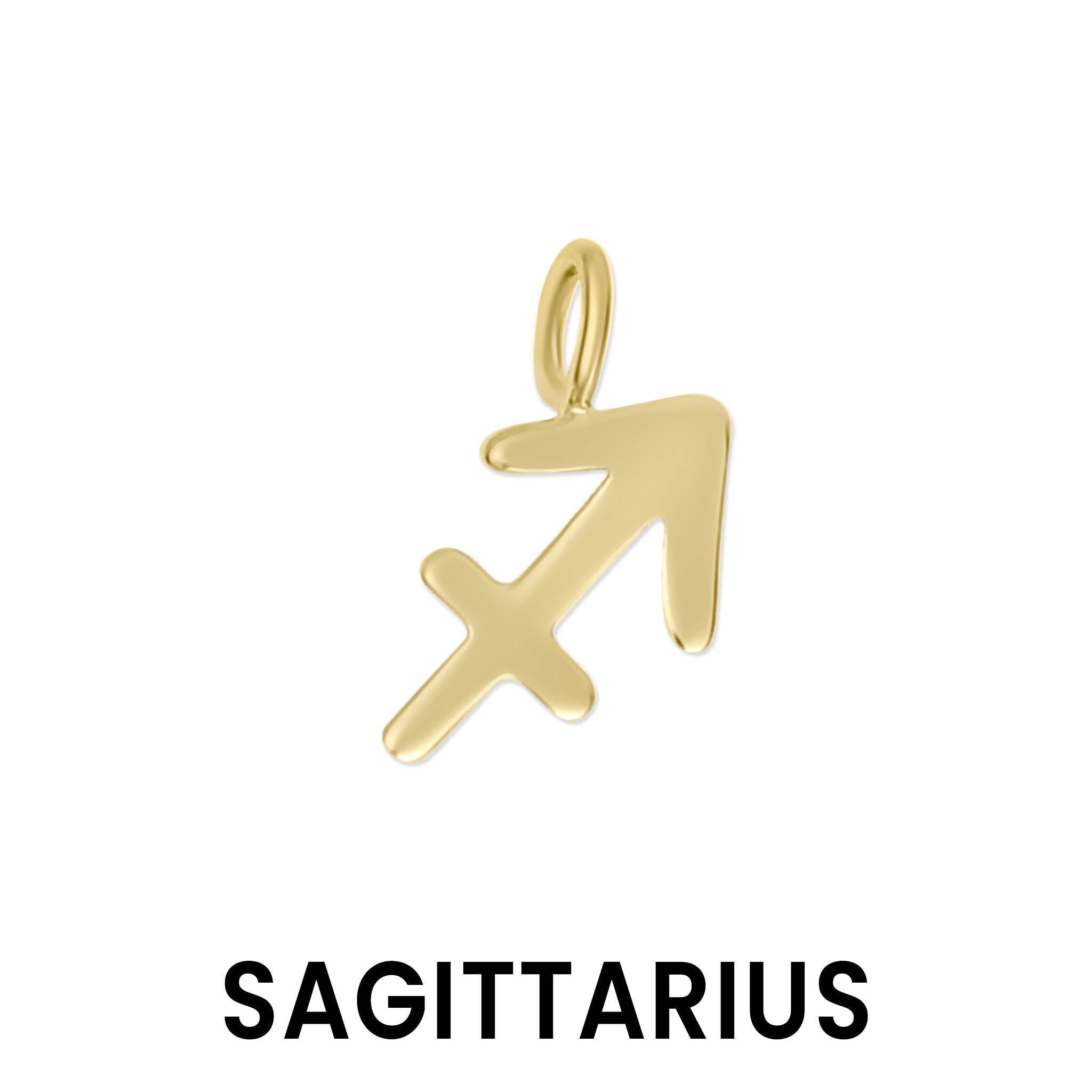 WJW - Wholesale Individual Charm/Pendant - 14K Solid Gold Zodiac Charms for Permanent Jewelry16