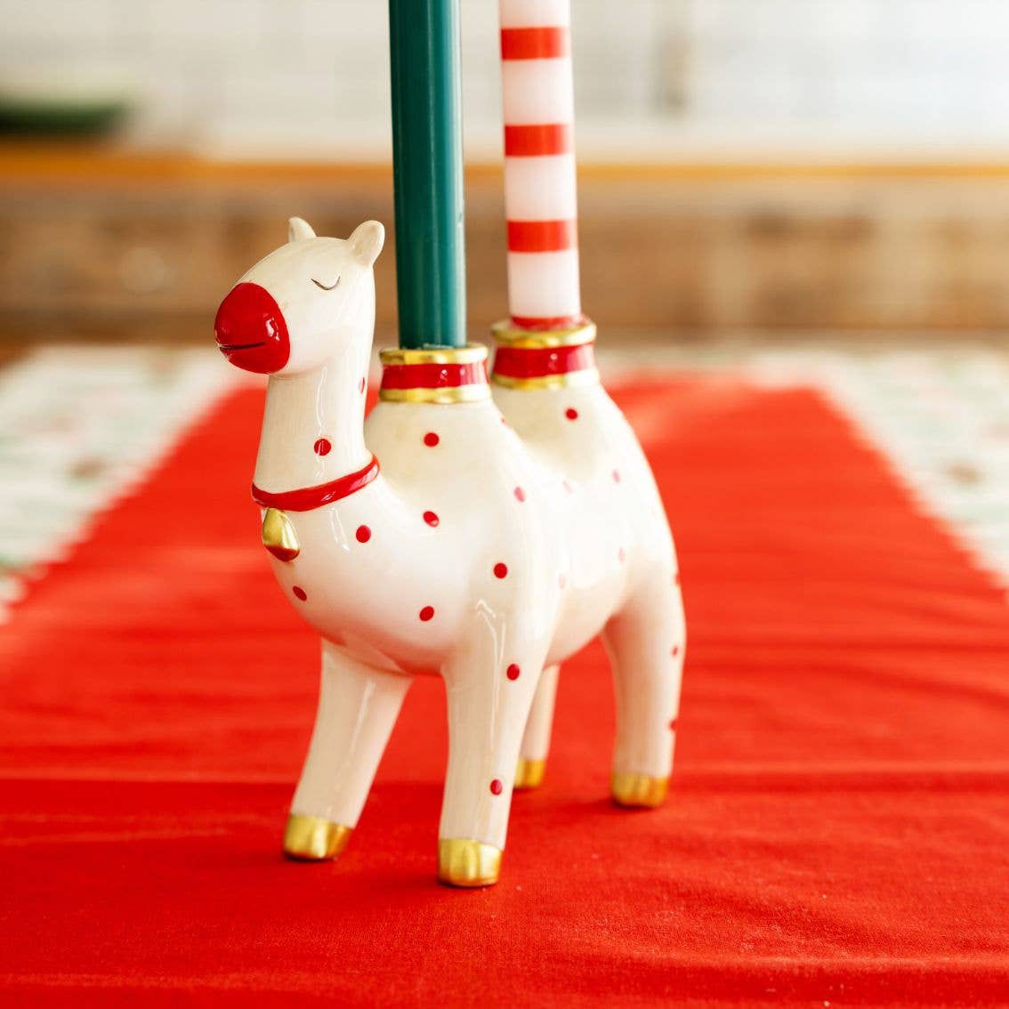 Talking Tables USA - Wholesale Candle Holder - Camel Ceramic Candle Holder| Homeware |3