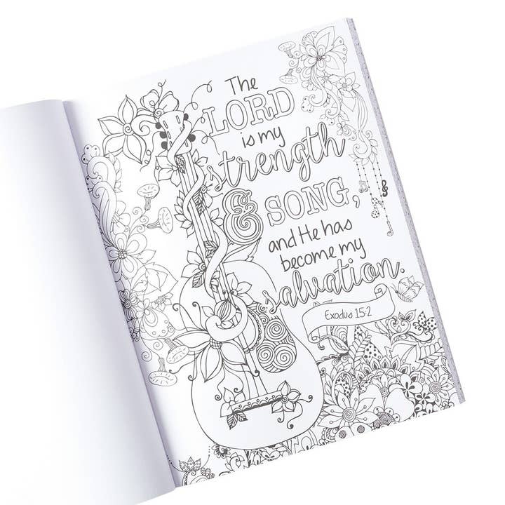 Christian Art Gifts - Wholesale Coloring & Activity Book - Adult - Coloring Book Promises to Bless2