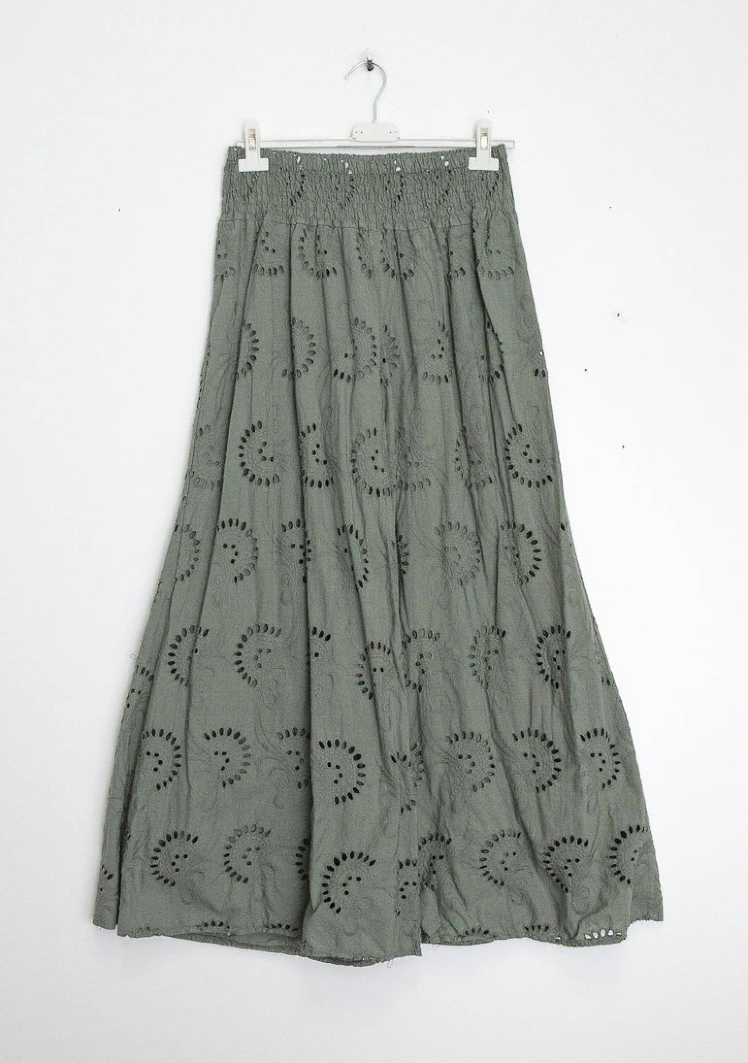 Happy look - Wholesale Pants - Women's - English embroidered wide legs pants 14