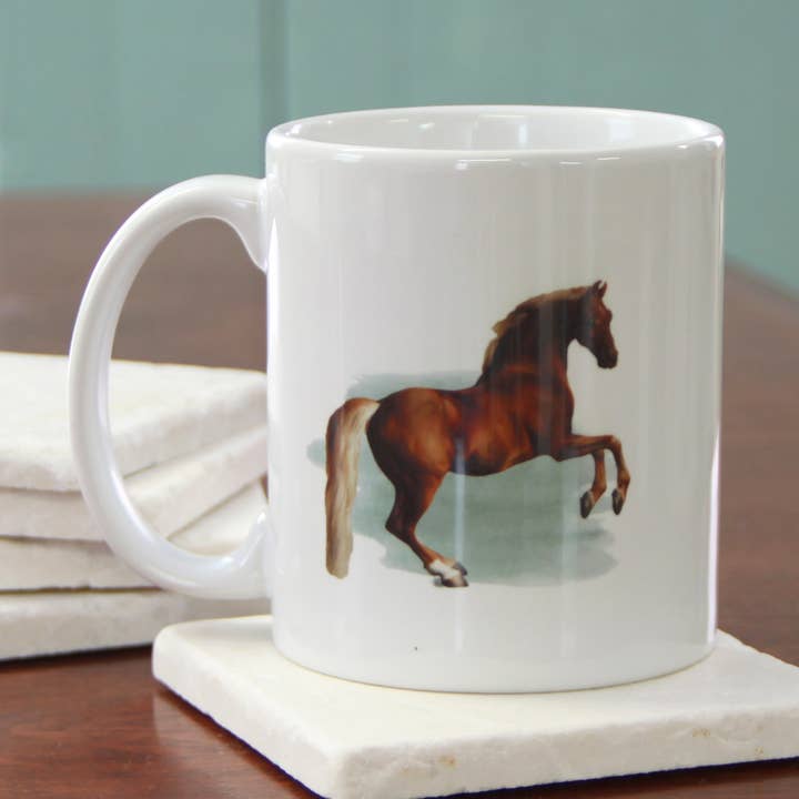 MUG144- Horse 11oz. Mug for wholesale by Paint The Town