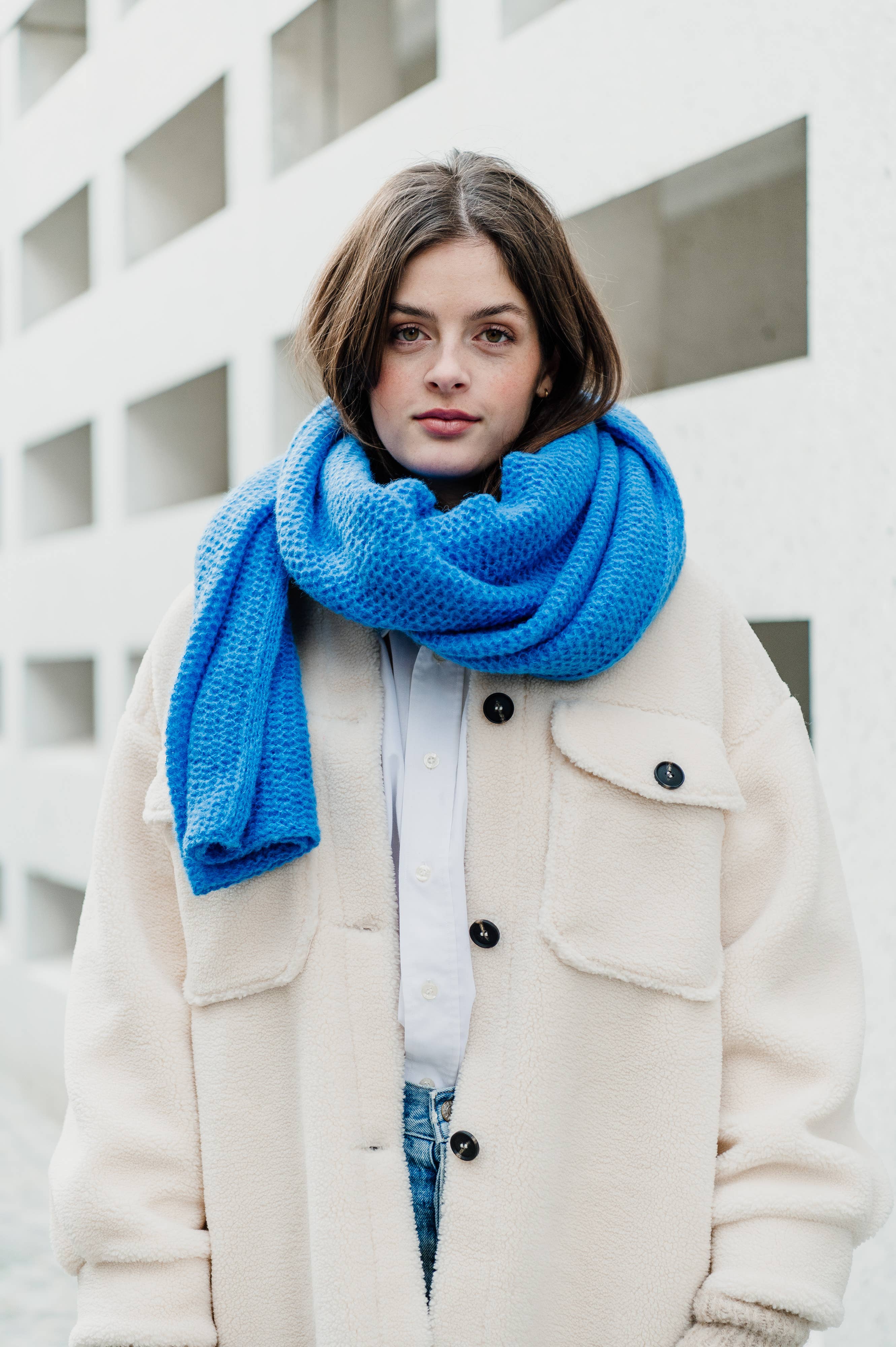 Crafts by Solid - Wholesale Scarf - Women's - Tracey Scarf Essential FW22- 100% alpaca6