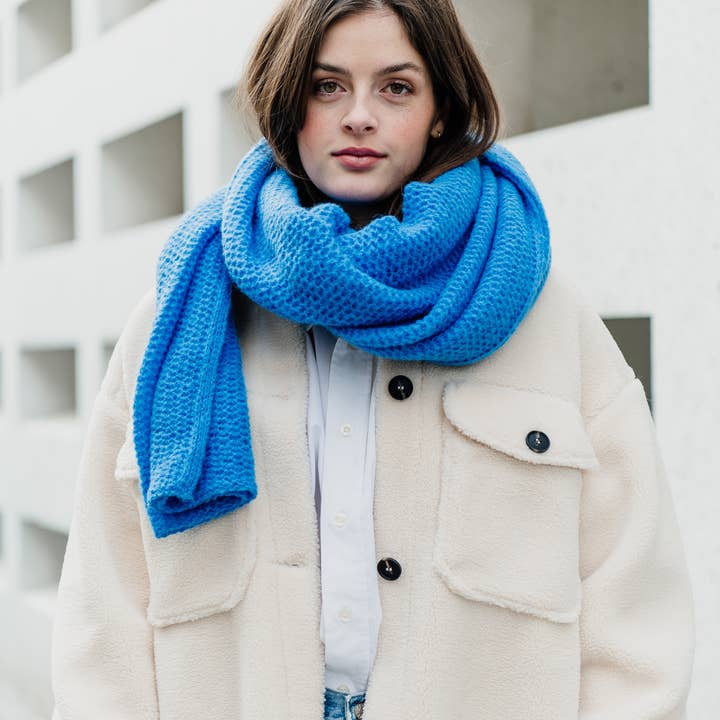 Crafts by Solid - Wholesale Scarf - Women's - Tracey Scarf Essential FW22- 100% alpaca6