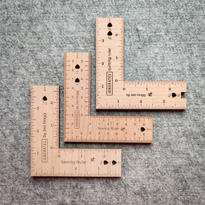 Jenerates by Jen Hogg - Wholesale Fabric - Jenerates Sewing Rulers