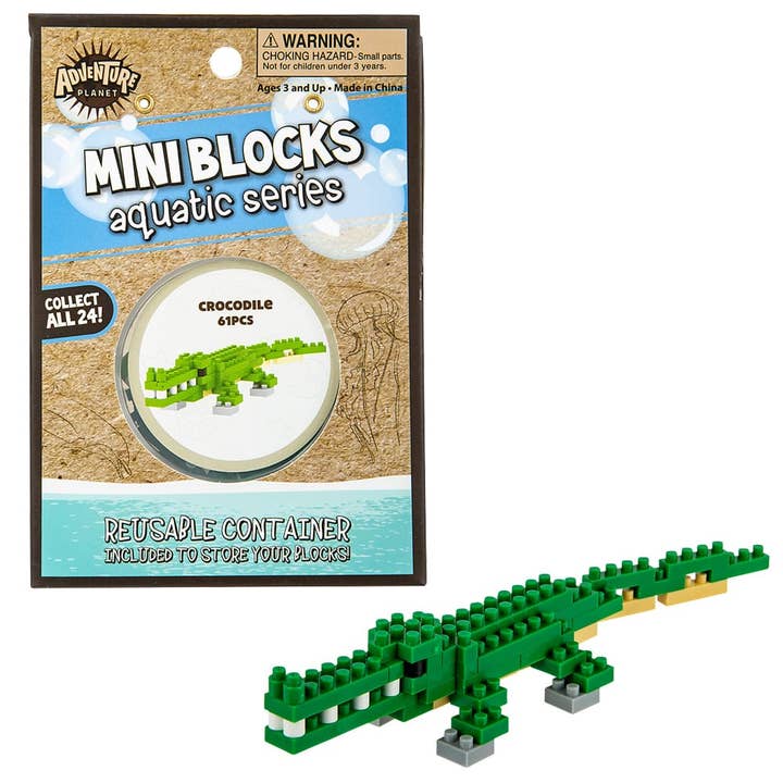 MINI BLOCKS CROCODILE LLB Blocks -kids Baby and other Purchase Wholesale crocodile creek. Free Returns & Net 60 Terms on Faire trending on Faire.