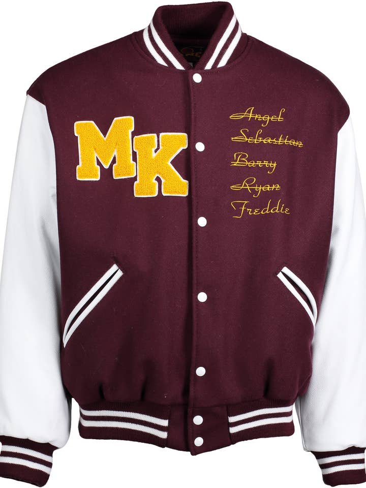Ex-pojkvän Varsity jacka för wholesale av Manhattanknights