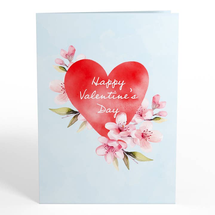 Lovepop Cards - Wholesale Valentine's Day Card - Happy Valentine's Day Cherry Blossom Tree 5x7" Card