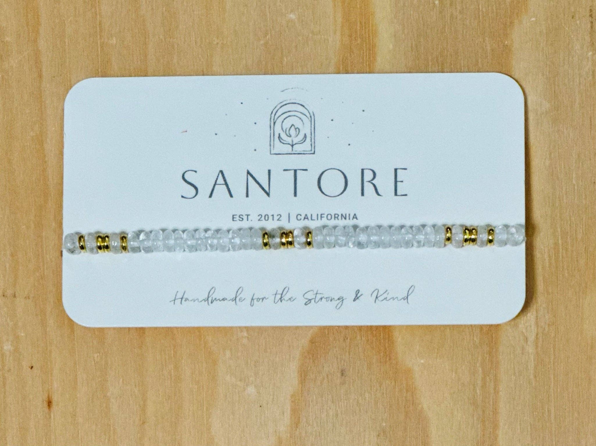 Santore Jewelry Company - Wholesale Beaded Bracelet - Linea Beaded Stretch Bracelet - Ships Carded51