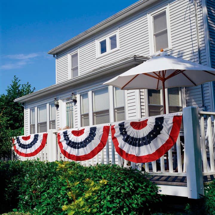 Evergreen Enterprises - Wholesale Bunting/Garland - Patriotic Bunting, Medium2