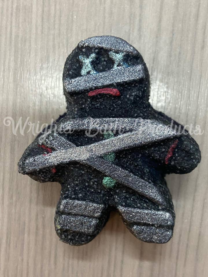 Mummy Gingerbread Man Bath Bomb Mold BBHP EXCLUSIEF voor wholesale door BBHP Moulds