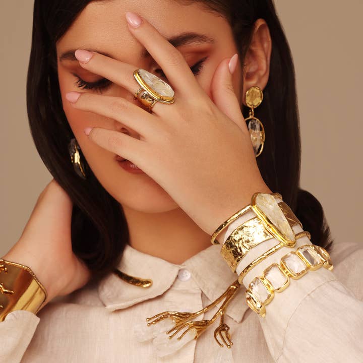 Koda Wearables - Wholesale Cuff Bracelet - Athena Pearl Cuff4