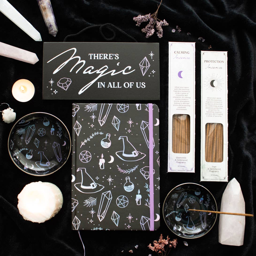 Something Different Wholesale - Wholesale Incense Holder - Crystal Witch Ceramic Incense Holder Plate4