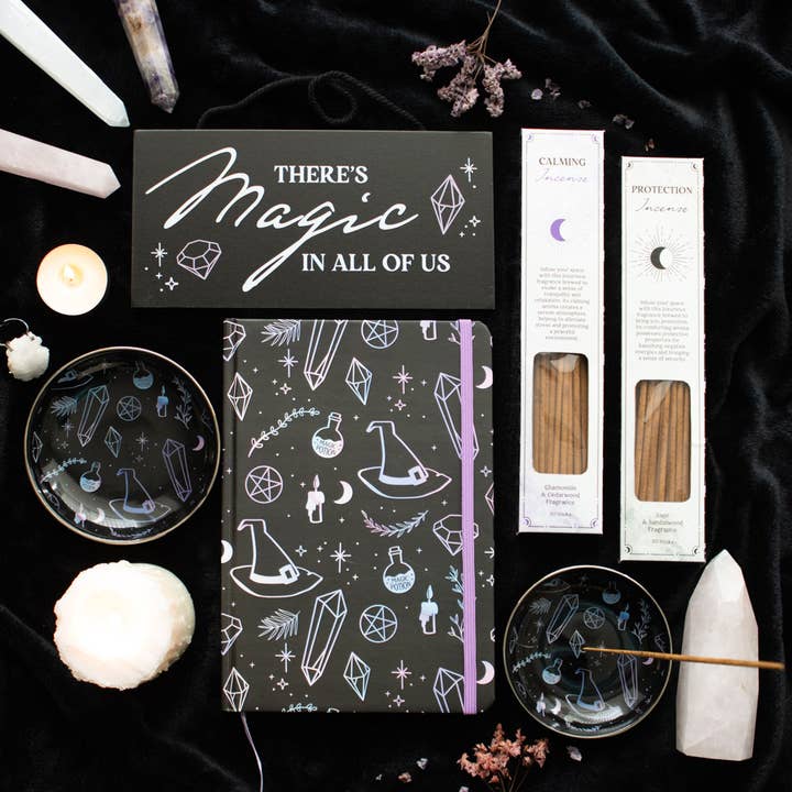 Something Different Wholesale - Wholesale Incense Holder - Crystal Witch Ceramic Incense Holder Plate4