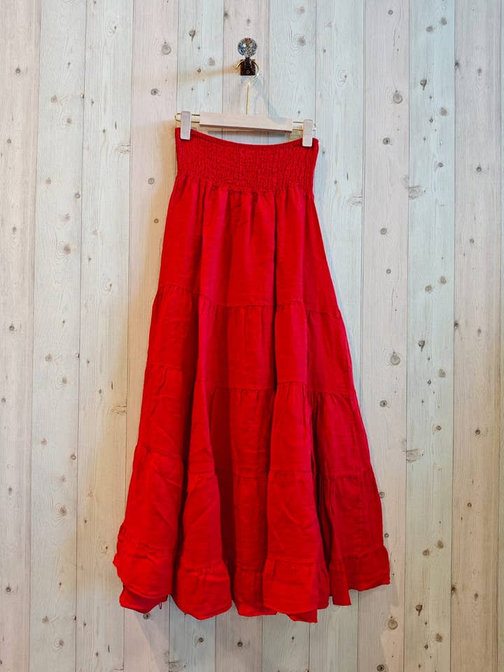 Linen & More - Wholesale Skirt – Women’s - REF 80212 100% LINEN SKIRT5