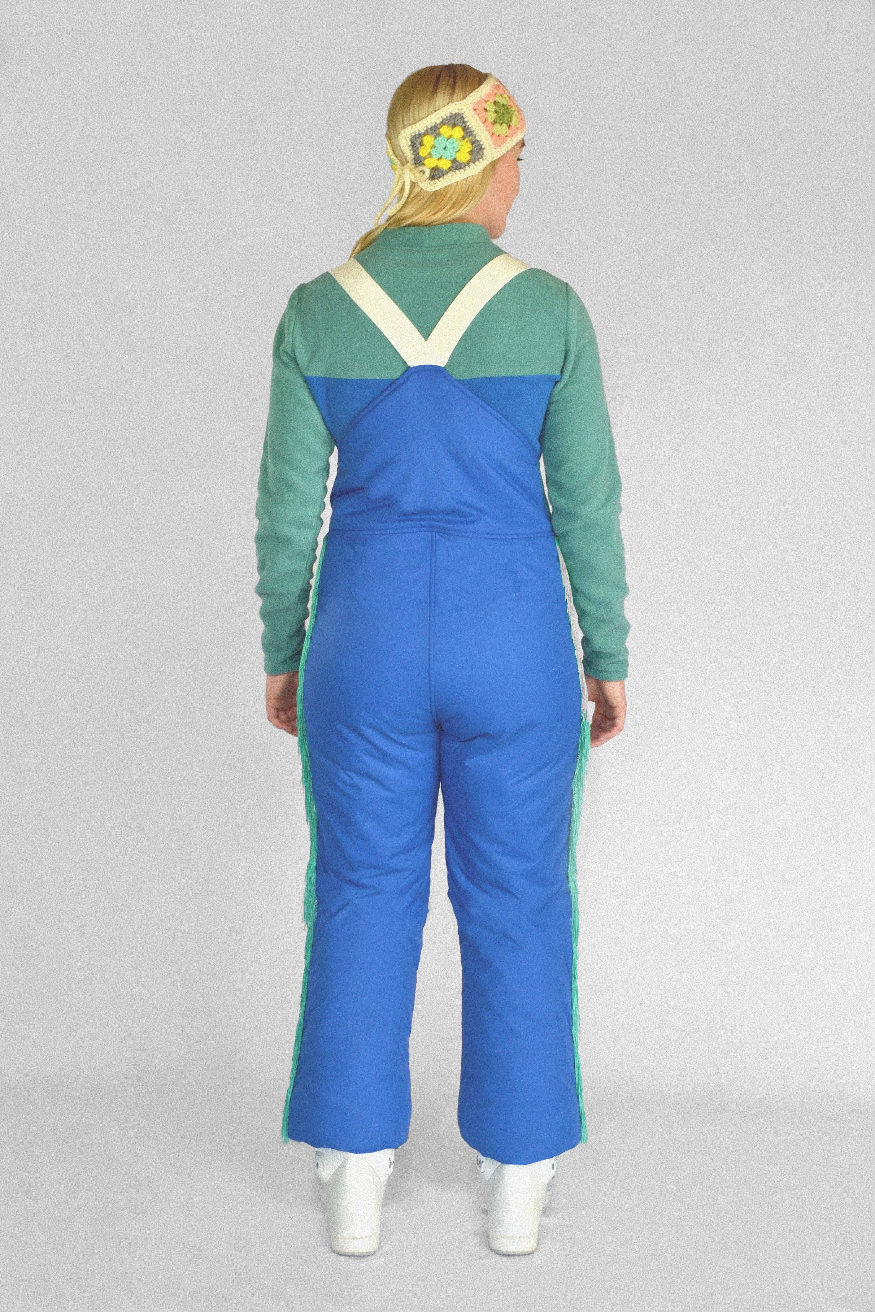 Hoohah - Wholesale Pants - Women's - Western Bibs in Beryl Blue5