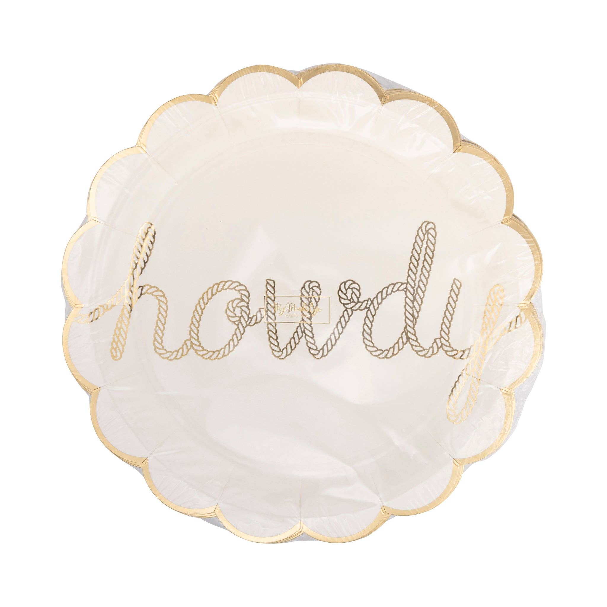 My Mind’s Eye – wholesale Disposable plate – HWD1141 - Howdy Paper Plate2