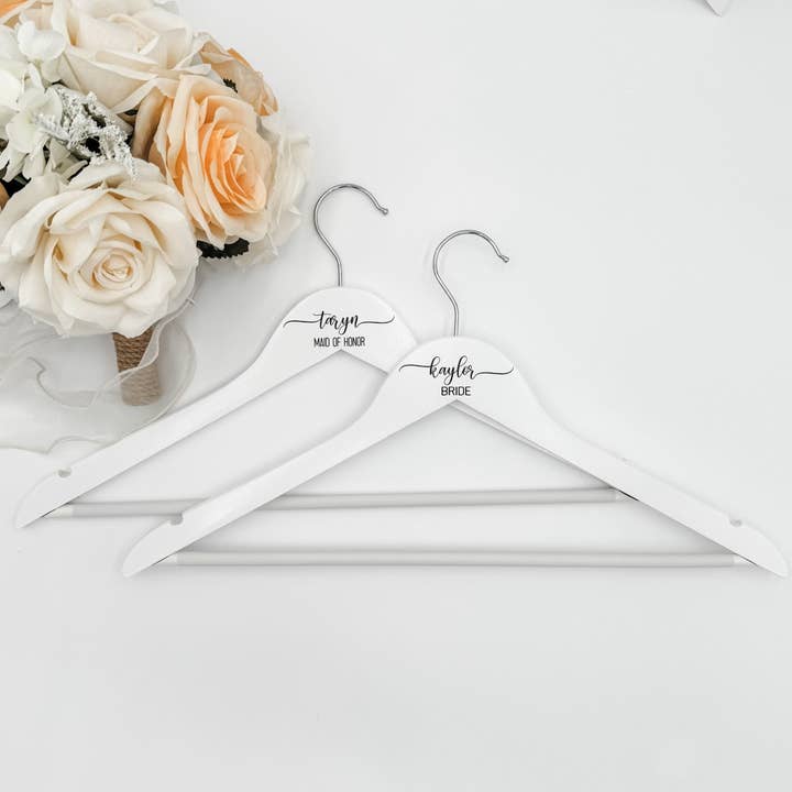 Custom Engraved Senior Graduation Prom Dress Hangers for wholesale by Embellish My Heart