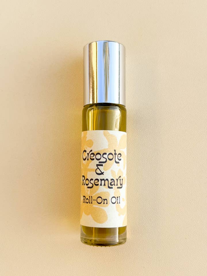 Creosote + Rosemary Roll on Oil Herbal Perfume - (rain) for wholesale by Sonoran Rosie