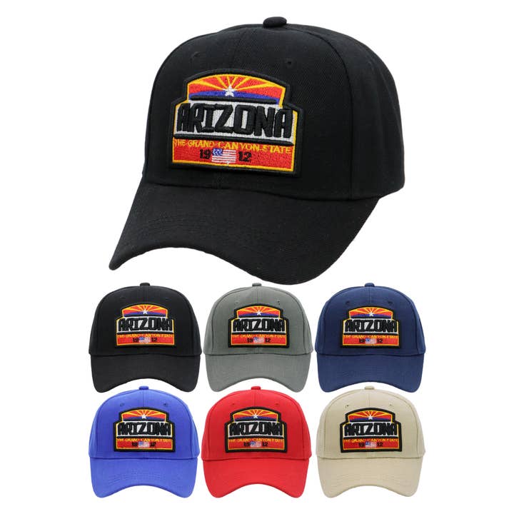 Cap Zone - Wholesale Baseball Cap - Unisex - Arizona The Grand Canyon State Baseball Cap