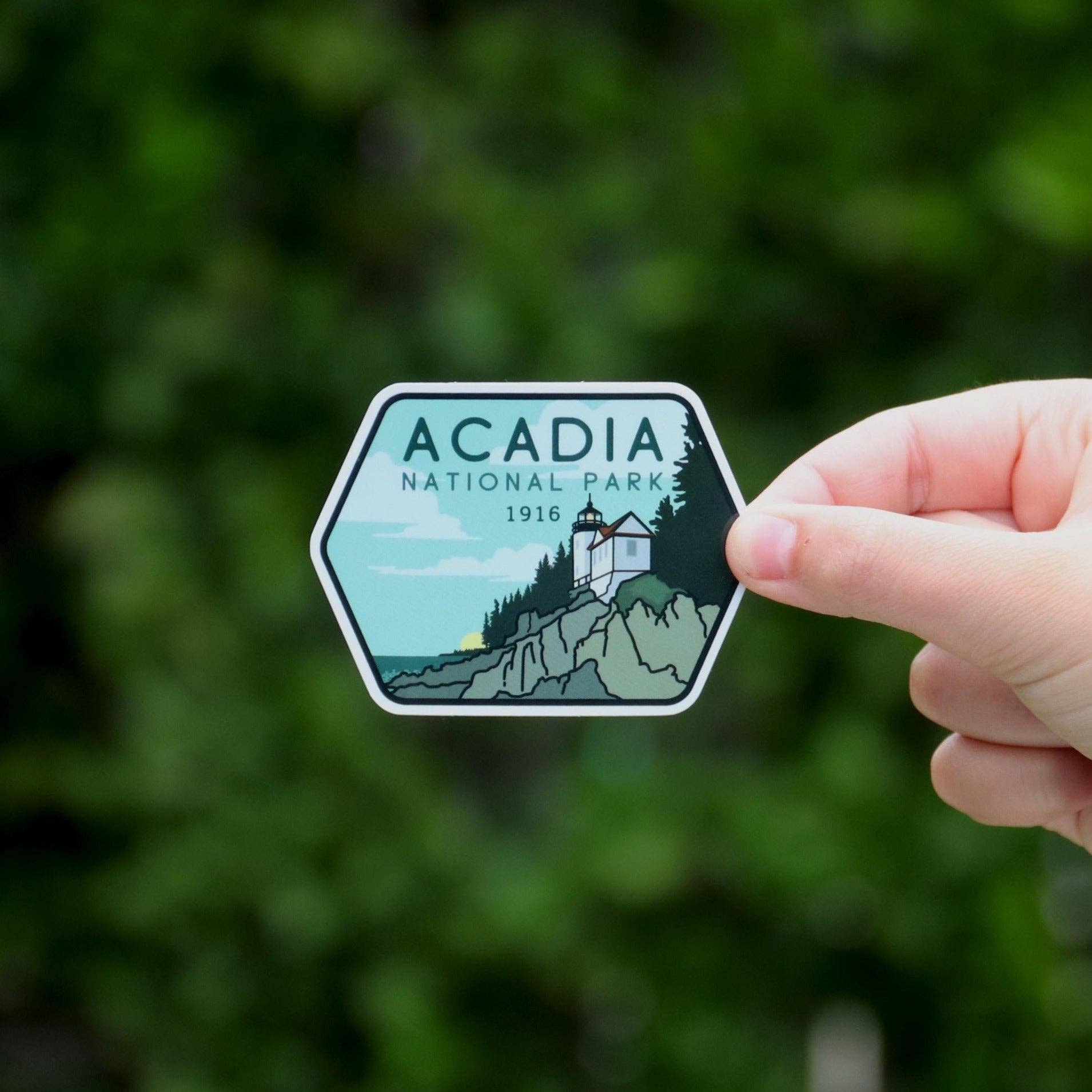 Squatchy - Wholesale Sticker - Acadia National Park Sticker1