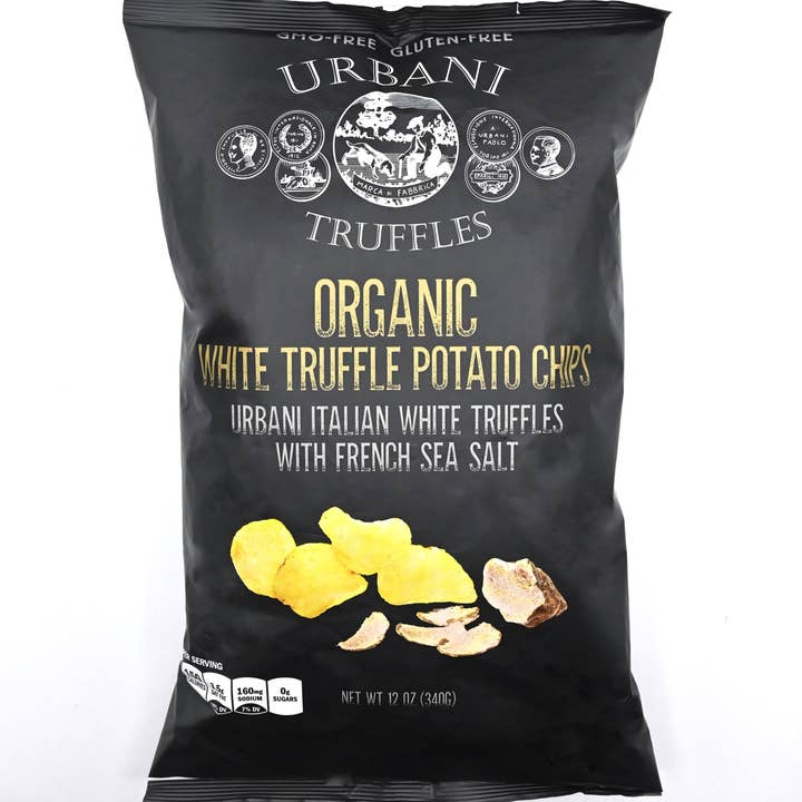 Urbani Truffles - Wholesale Chips - Organic White Truffle Potato Chips (large bag)0