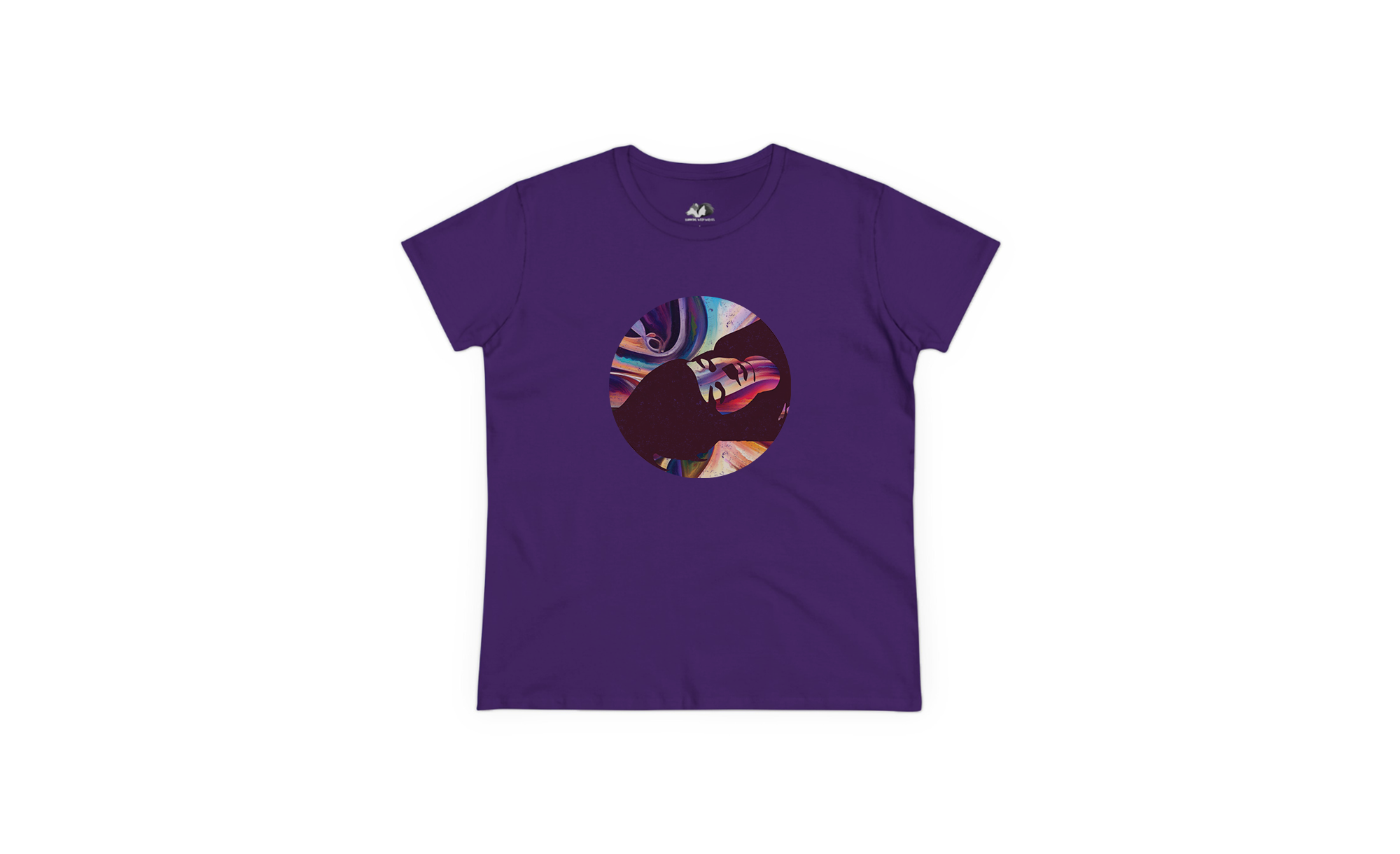 Running With Wolves - Wholesale Screen Printed T-Shirt - Women's - Day Dreamer - 100% Cotton Retro 70s Vintage Graphic Tee5