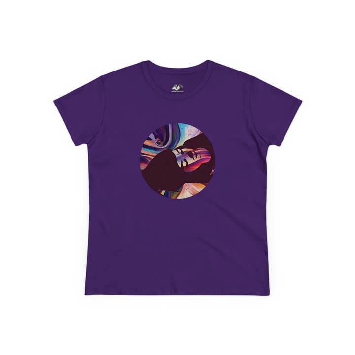 Running With Wolves - Wholesale Screen Printed T-Shirt - Women's - Day Dreamer - 100% Cotton Retro 70s Vintage Graphic Tee5