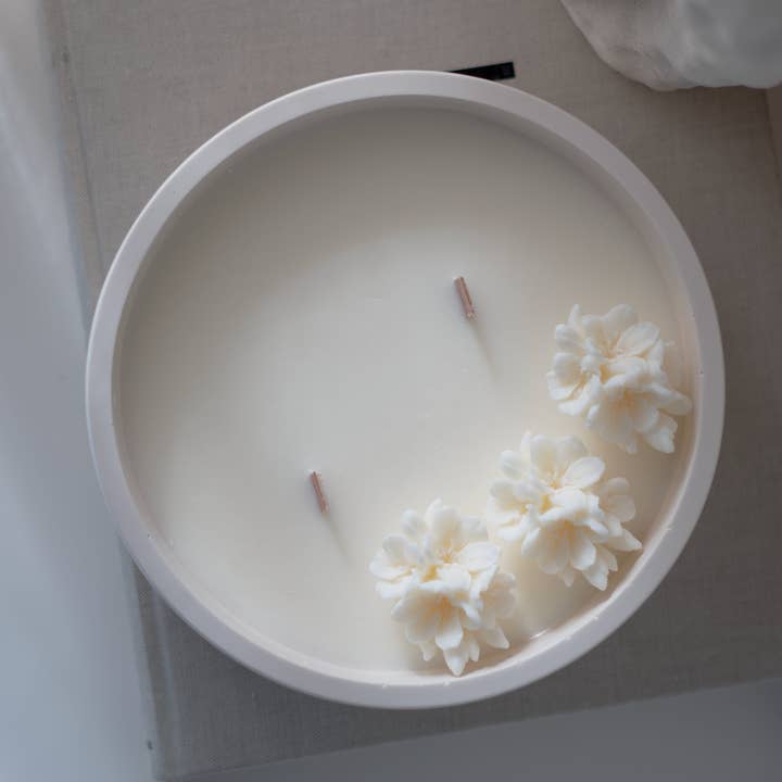 SILA - Jesmonite and Soy Wax for wholesale by Studio Firaora