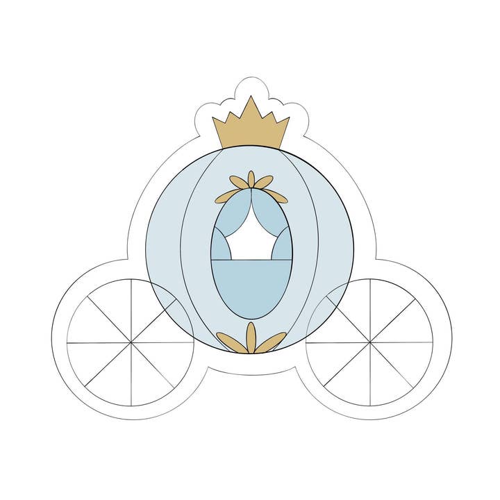 Princess Chariot voor wholesale door Maison’s Custom Cutters