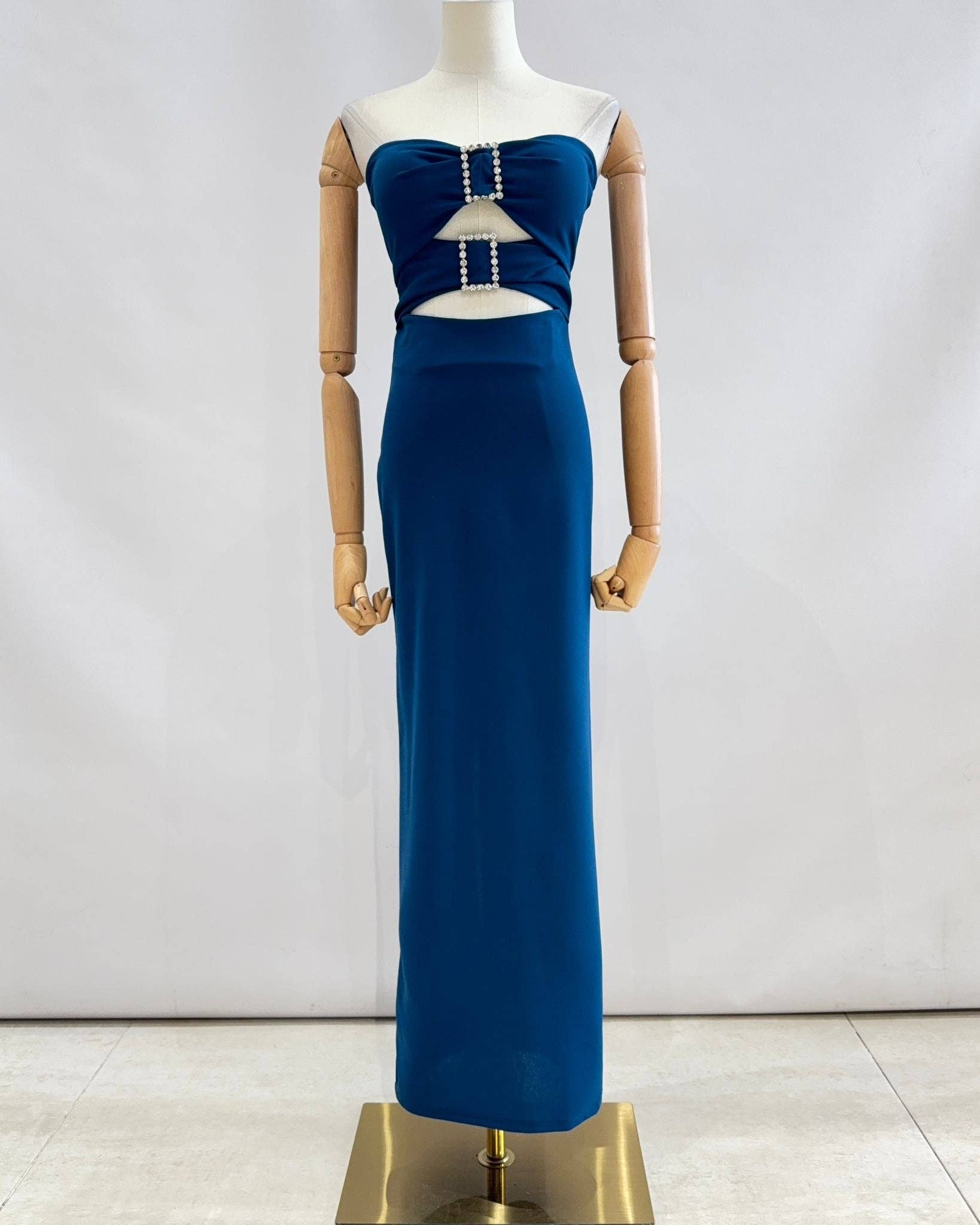 Invitadissimas - Wholesale Gown - Women's - Long dress buckles 431851