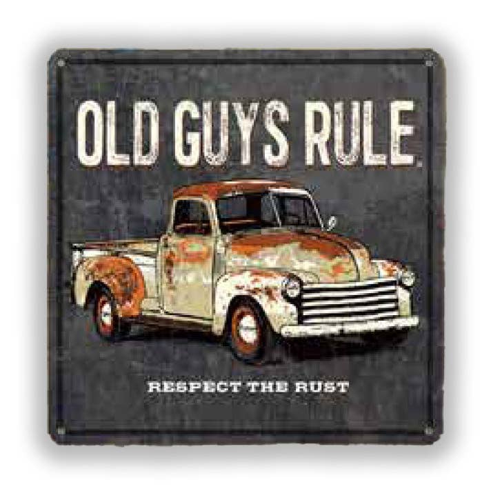 Rusty Truck Vintage Metal Sign for wholesale by Old Guys Rule