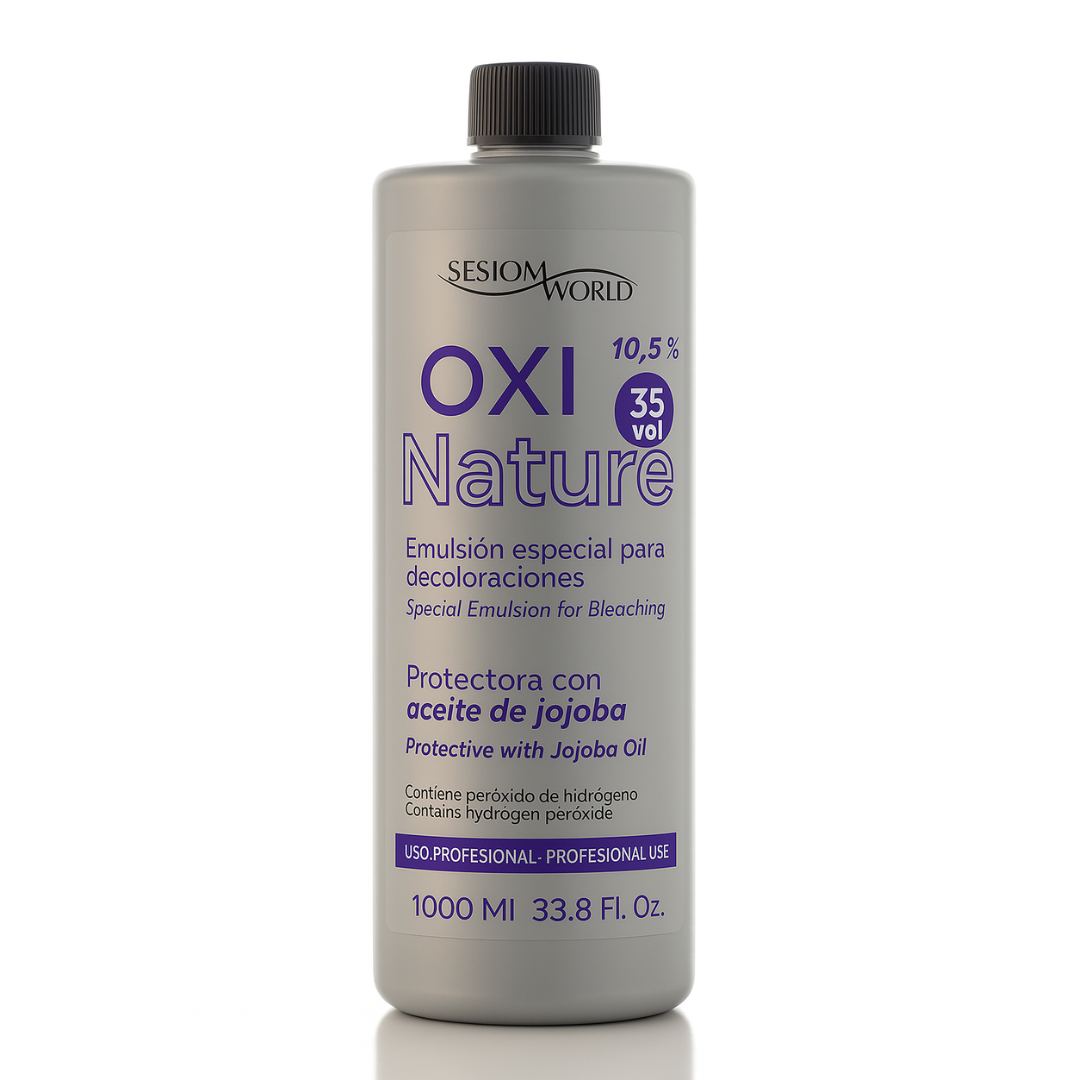 sesioMWorld - M·O·I Professional - Wholesale Hair Mask - OXI NATURE PRO special bleaching emulsion blue with0