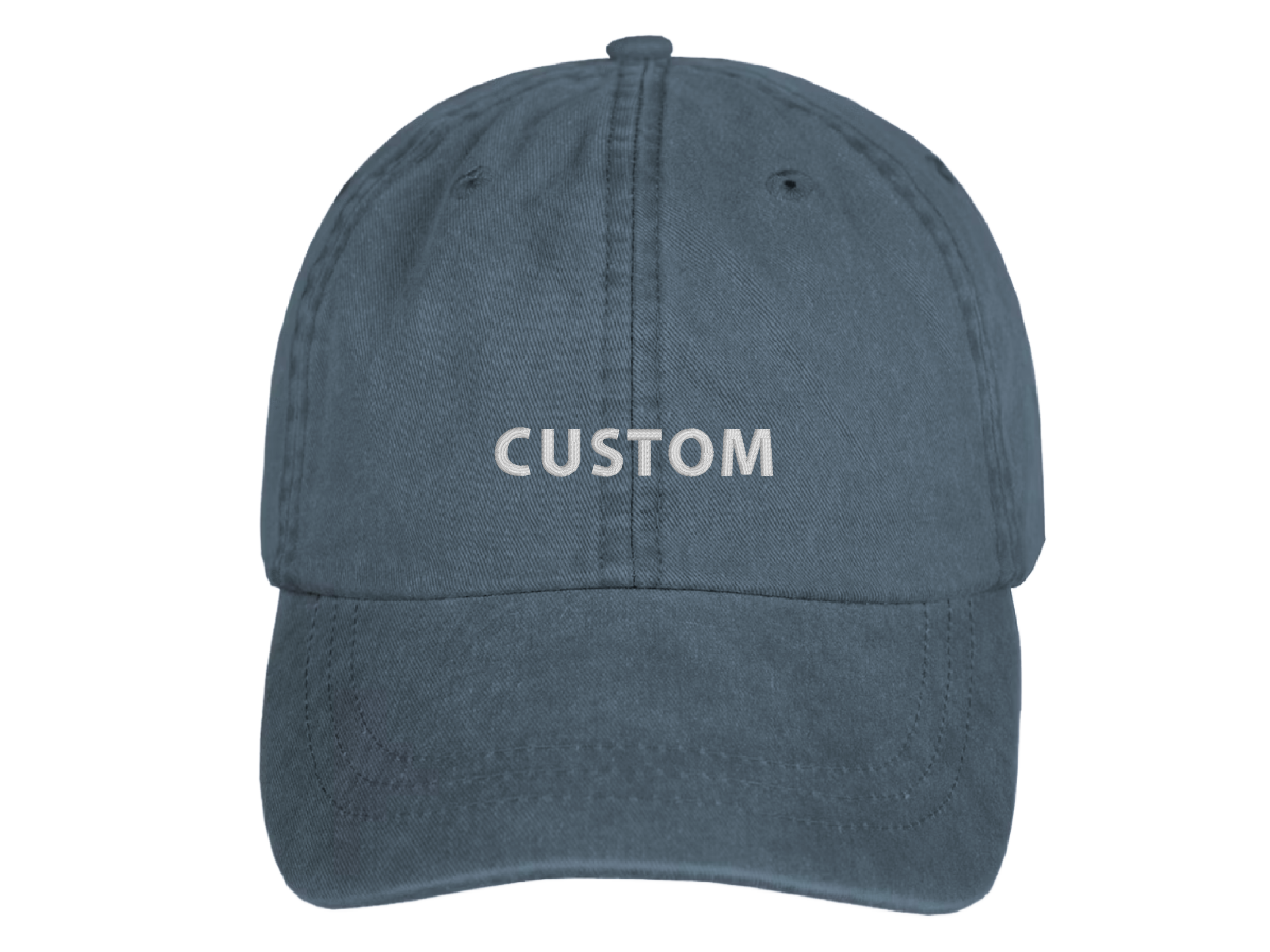 Gracie Designs - Wholesale Baseball Cap - Unisex - Custom Text Minimalist Dad Hat -  Embroidered Ball Cap0