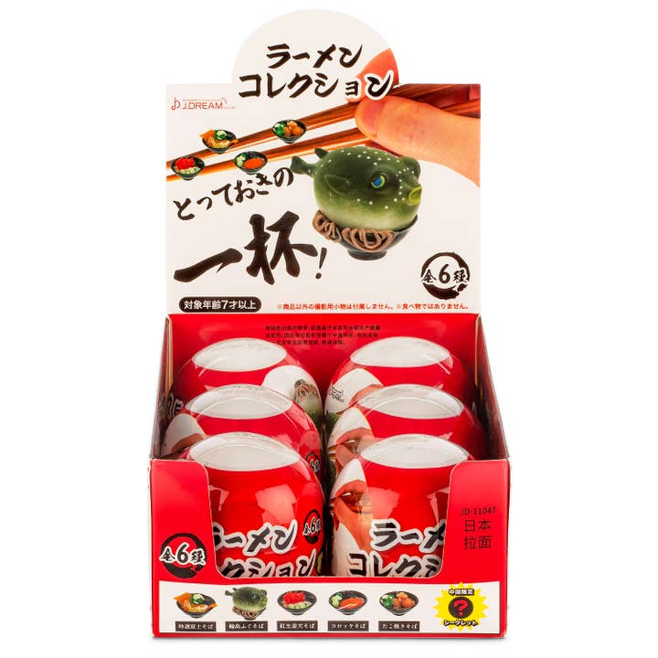 Japansk Ramen Samling Samleobjekt Kapsel (6 stk./kasse) for engroshandel hos Kawaii Slime Company