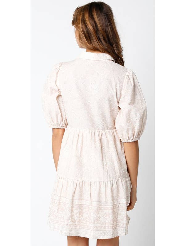 Natural Carol Dress for wholesale on Faire2