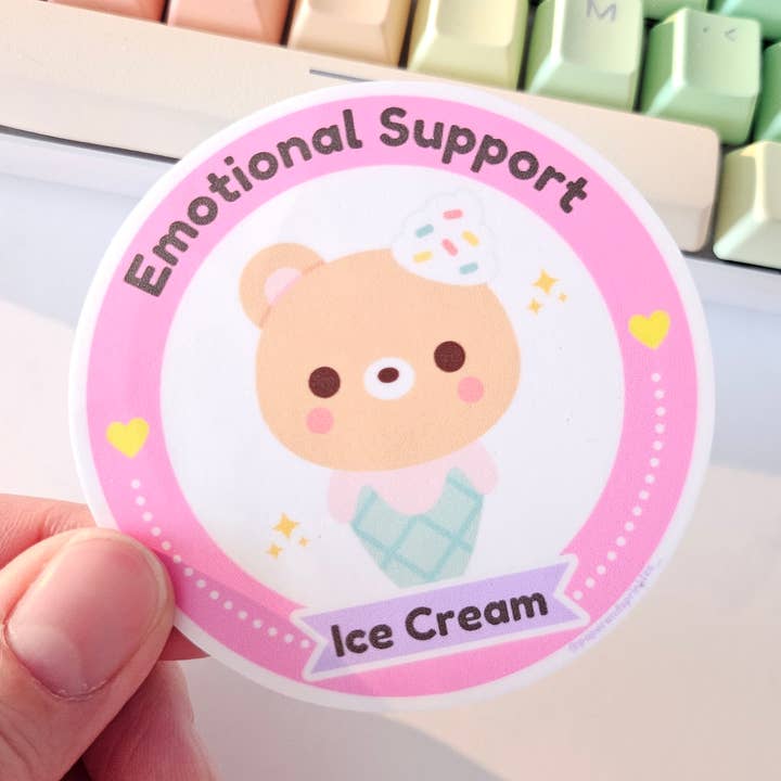 Følelsesmæssig støtteis for engroshandel hos Paper and Sprinkles