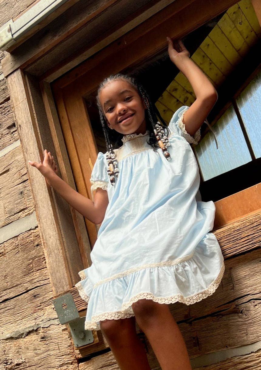 Posh Pickle - Vendita all'ingrosso Vestito - Bambini - Abito cimelio a maniche corte blu Bristol12