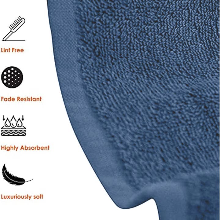 J&V TEXTILES - Wholesale Towel set - Set of 6 Hotel & Spa 100% Cotton Bath Towels 27x52 inch1