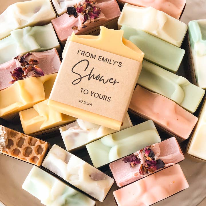 Sweet Caramel Shop - Wholesale Bar Soap - Bridal, Wedding & Baby Shower Soap Favors, Handmade Soap Bar