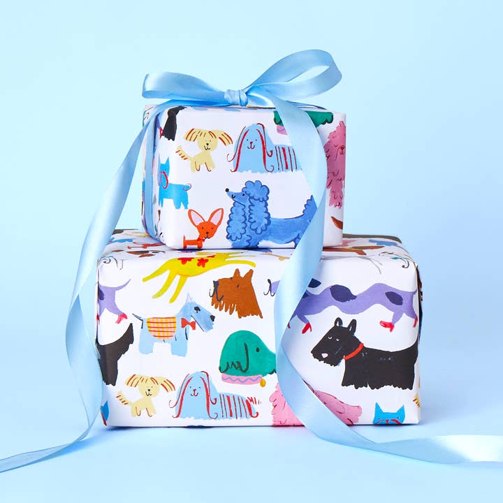 Eleanor Bowmer - Wholesale Flat Wrap - Dogs Gift Wrap3