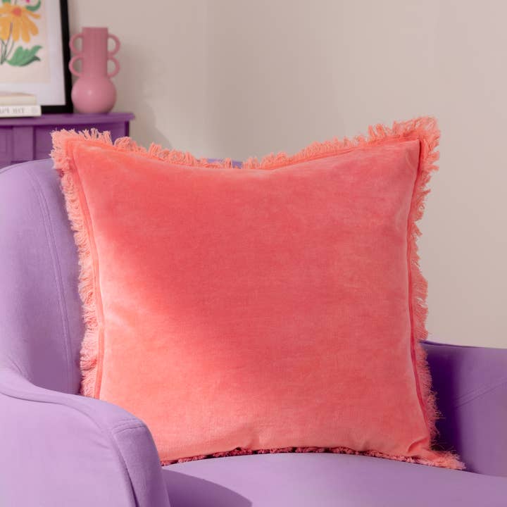 Gracie Cushion Coral for wholesale by Riva Home