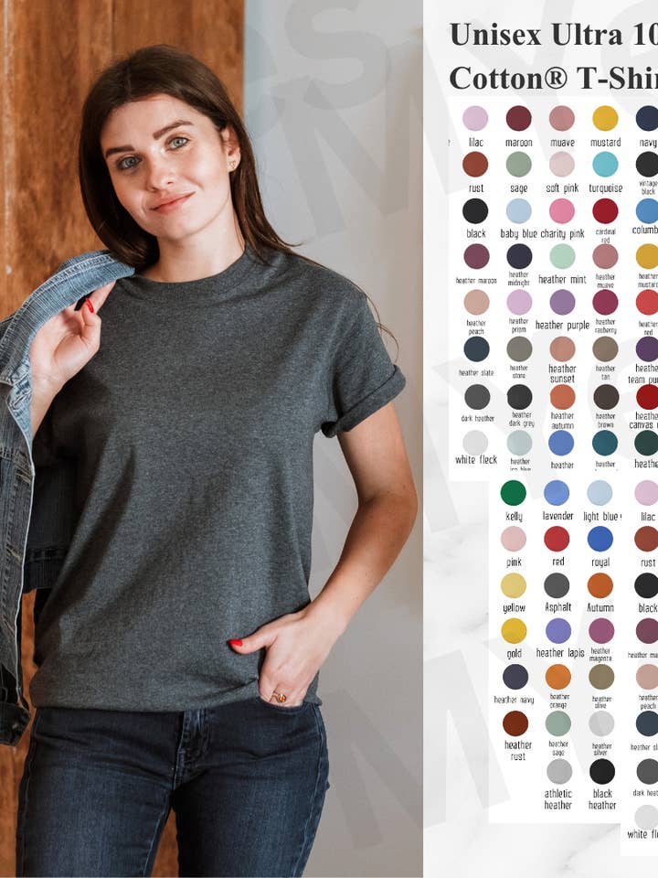 MYES BULK APPAREL - Wholesale T-Shirt - Unisex - Unisex Ultra Cotton Gildan 2000 T-Shirt | Everyday Comfort 2