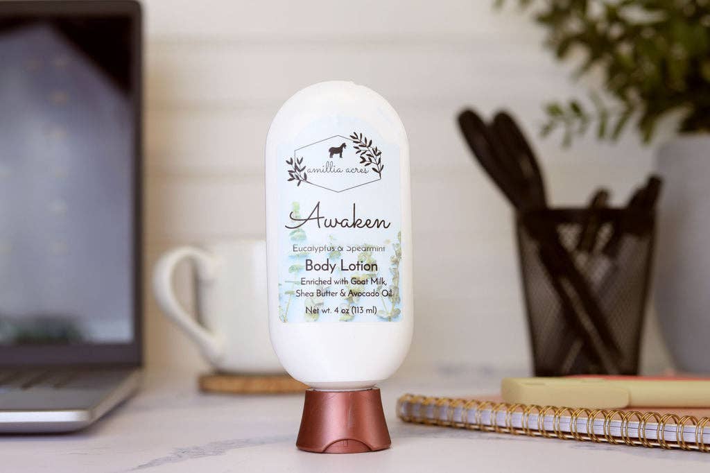 Amillia Acres - Wholesale Body Cream/Lotion - Awaken  |  Goat Milk Lotion2