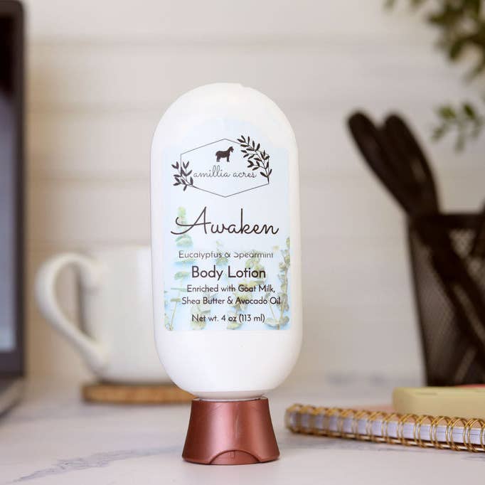 Amillia Acres - Wholesale Body Cream/Lotion - Awaken | Goat Milk Lotion2