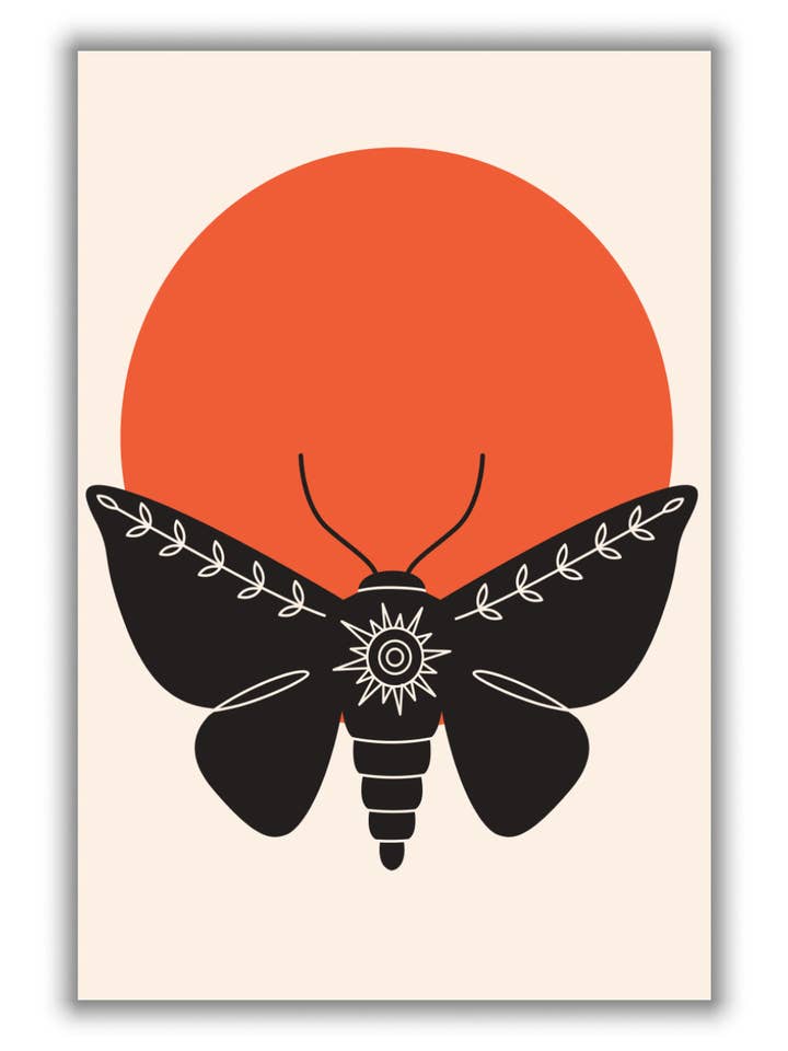 Sunshine Moth för wholesale av Stanley Print House