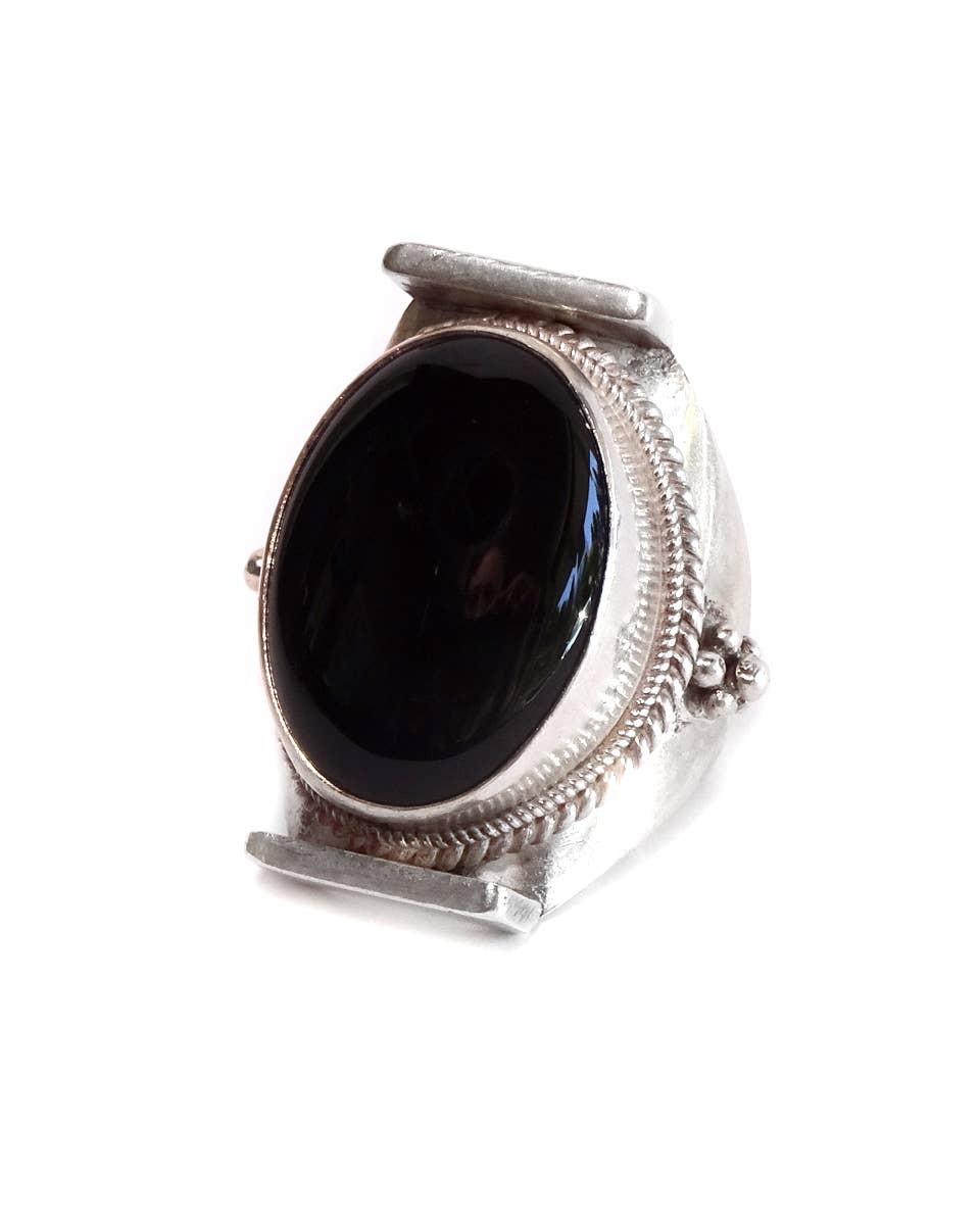 Zig Zag Asian Collection - Venta al por mayor Anillos grandes/de cóctel - Anillo con Piedra Grande2